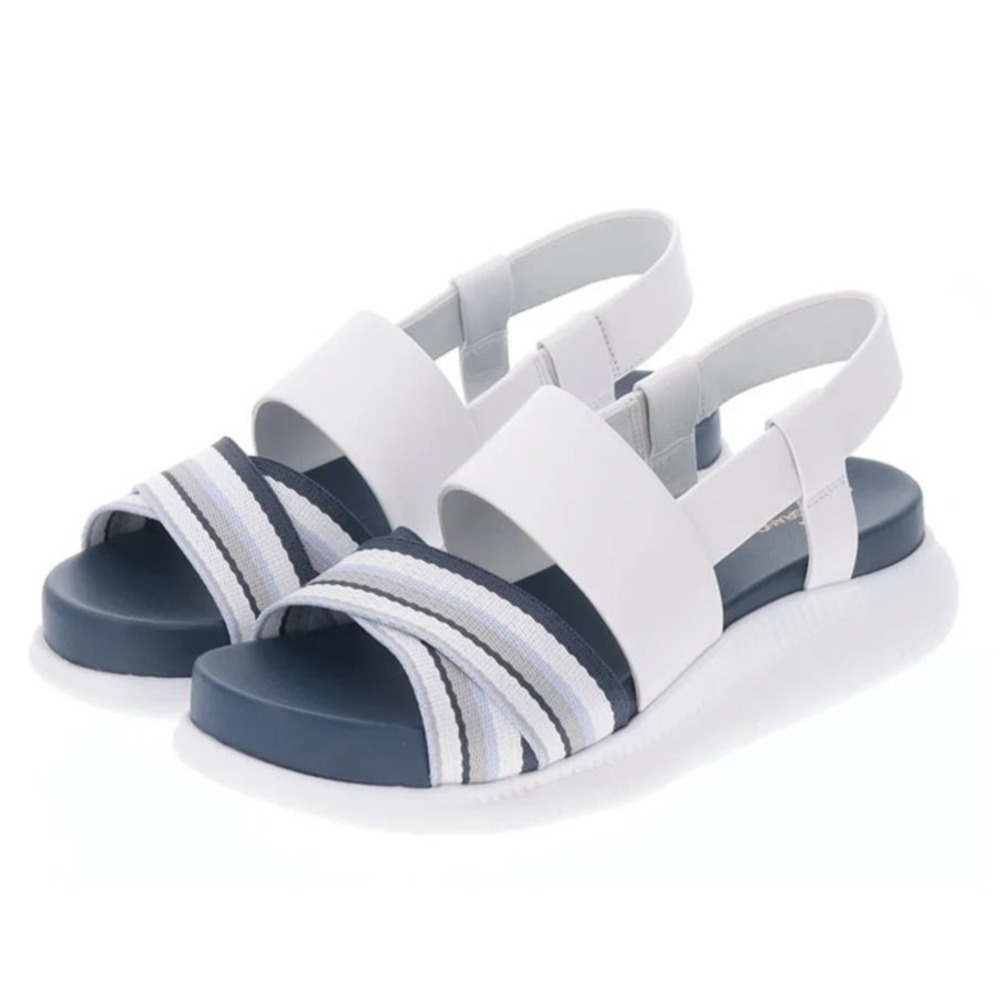 Cole Haan® (Women's 9 B) 2.ZEROGRAND™ Slingback Sandal in White/Moonlit - $160